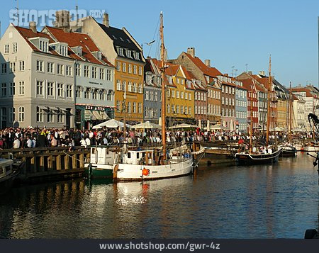 
                Kopenhagen, Nyhavn, Hafenviertel                   