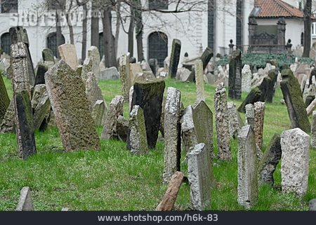 
                Friedhof, Prag, Jüdischer Friedhof                   
