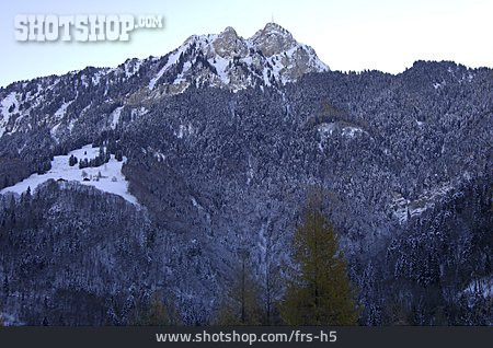 
                Berg, Winterlandschaft, Alpen                   
