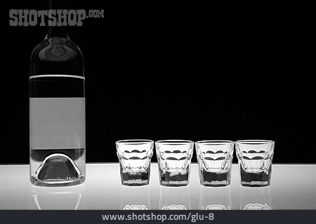 
                Alcohol, Shot Glass, Bottle                   