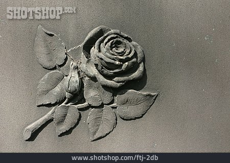 
                Rose, Relief, Bildhauerei                   
