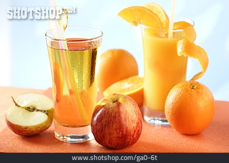
                Orangensaft, Apfelsaft                   
