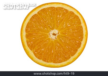 
                Orange, Orangenscheibe                   
