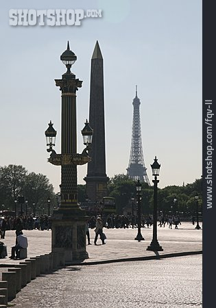 
                Paris, Place De La Concorde, Obelisk Von Luxor                   