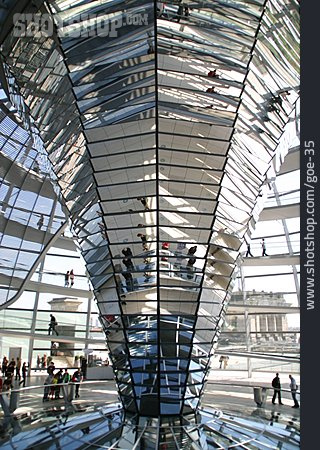 
                Moderne Baukunst, Kuppel, Reichstag                   