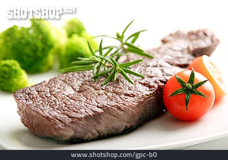 
                Steak, Rindfleisch, Filetsteak                   