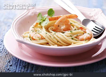 
                Pasta, Shrimps                   