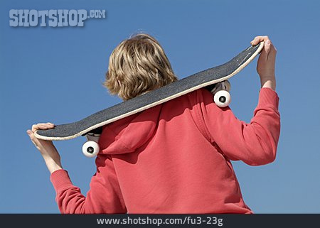 
                Jugendlicher, Jugendkultur, Skateboard                   