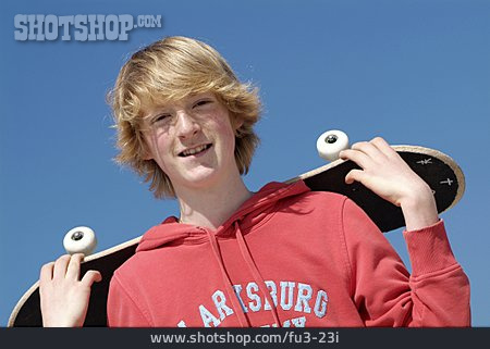 
                Teenager, Jugendkultur, Skateboard                   