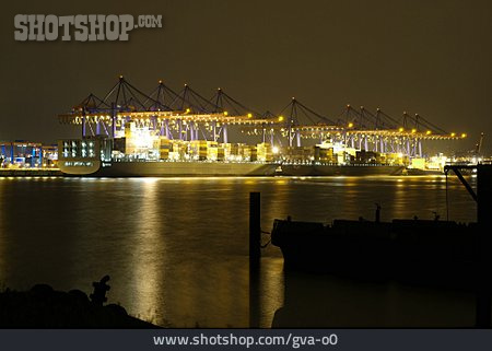 
                Hafen, Containerterminal, Altenwerder                   
