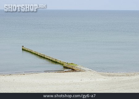 
                Meer, Ostsee, Wellenbrecher                   