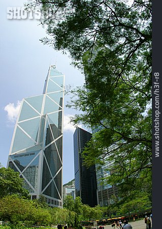 
                Wolkenkratzer, Hong Kong, Bank Of China                   