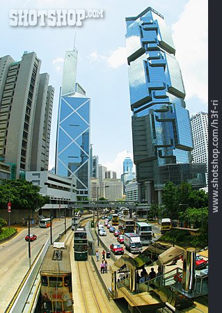 
                Wolkenkratzer, Moderne Baukunst, Hong Kong                   