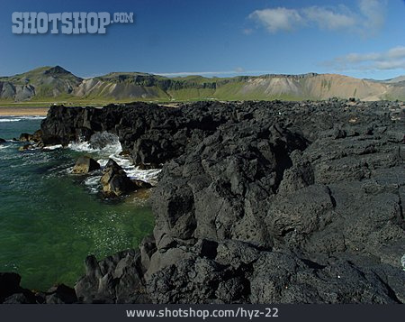 
                Island, Vulkanlandschaft, Magmatit                   