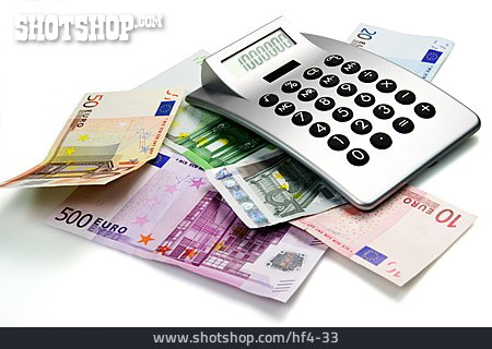 
                Geld & Finanzen, Taschenrechner, Euro                   