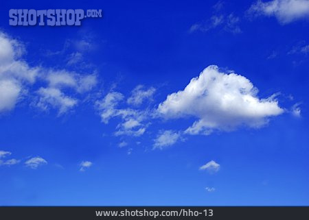 
                Wolke, Nur Himmel, Cumulus                   