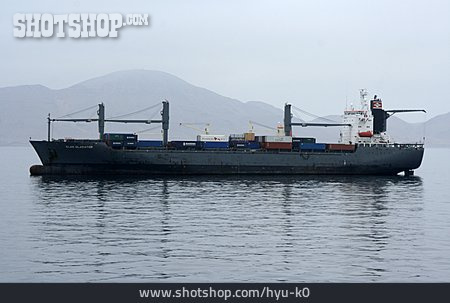 
                Logistik, Schiff, Containerschiff                   