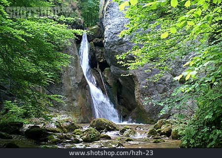 
                Wasserfall, Rinnerberger Klamm                   