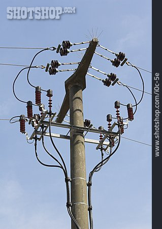 
                Elektrizität, Strommast, Stromleitung                   