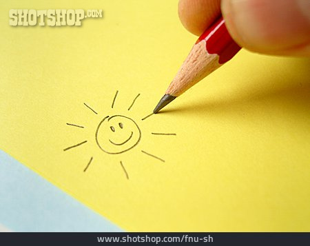 
                Sonne, Zeichnen, Optimismus                   