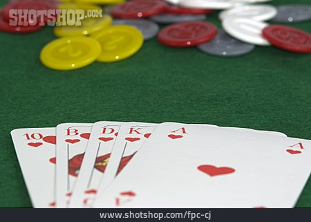 
                Poker, Spielkarte, Jeton                   