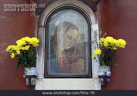 
                Heiligenfigur, Altar, Madonna                   