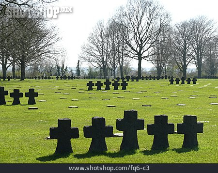 
                Normandie, Soldatenfriedhof, La Cambe                   