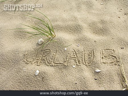 
                Sand, Urlaub                   