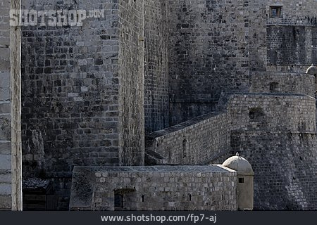 
                Kroatien, Stadtmauer, Dubrovnik                   