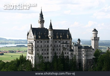 
                Schloss, Bayern, Neuschwanstein                   