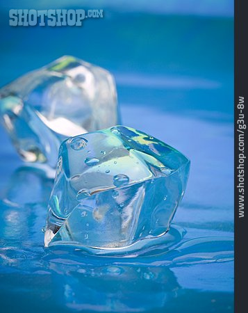 
                Water, Ice Cubes                   