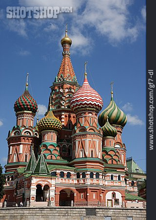 
                Russland, Moskau, Basilius-kathedrale                   