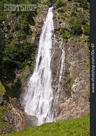 
                Wasserfall, Wildbach, Partschins                   