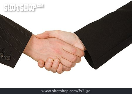 
                Zusammenarbeit, Handschlag                   