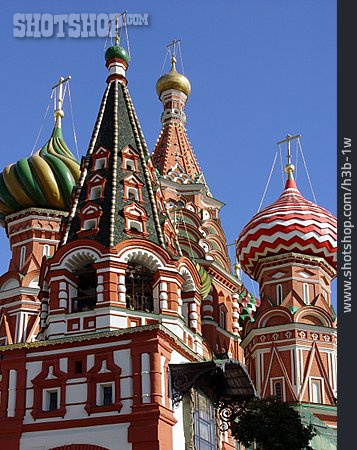 
                Russland, Moskau, Basilius-kathedrale                   