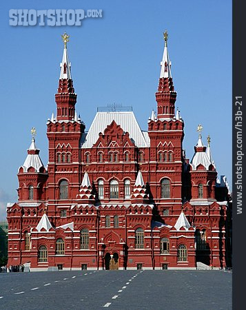 
                Russland, Roter Platz, Moskau, Staatliches Geschichtsmuseum                   