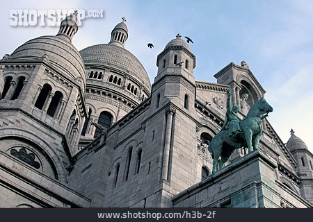 
                Wahrzeichen, Basilika, Montmartre, Sacré-coeur                   