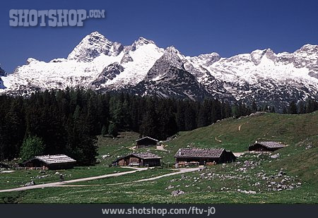 
                Alpen, Almhütte, Leoganger Steinberge                   