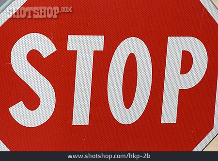 
                Stop, Stopschild                   