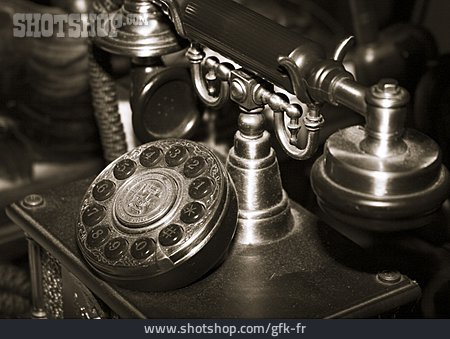 
                Telefon, Historische Technik, Nostalgie                   