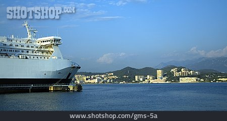 
                Korsika, Hafenstadt, Ajaccio                   