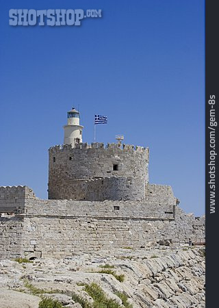 
                Griechenland, Festung, Rhodos                   