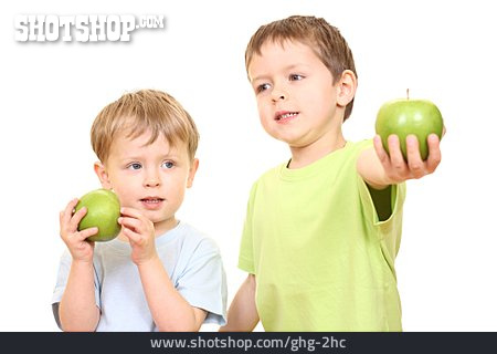 
                Kind, Gesunde Ernährung, Geschwister                   