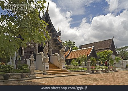 
                Buddhismus, Thailand, Wat Chedi Luang                   