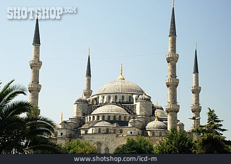 
                Moschee, Minarett, Sultan-ahmet-moschee, Blaue Moschee                   