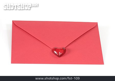
                Liebesbrief, Briefumschlag, Kuvert                   