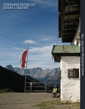 
                Berghütte, Schutzhütte, Alpin                   