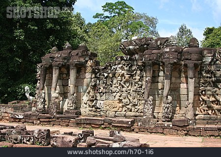 
                Ruine, Relief, Angkor Wat                   