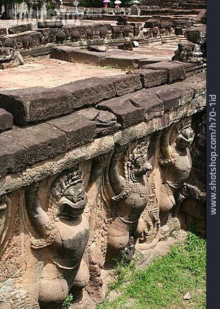 
                Relief, Bildhauerei, Angkor Wat                   