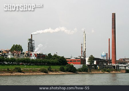 
                Duisburg, Rhein, Ruhrgebiet, Fabrik                   